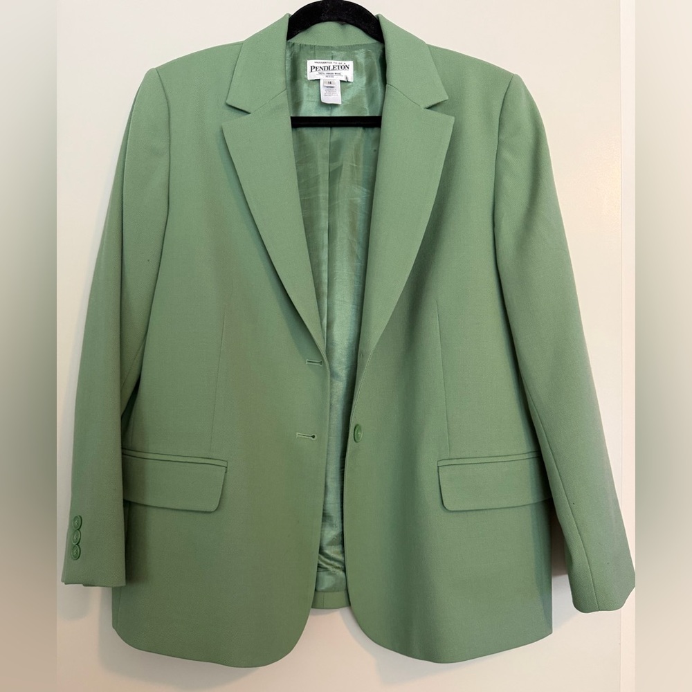 Pendleton Sage Green Women’s Blazer